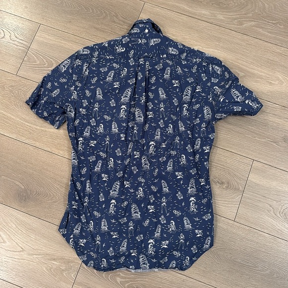 Gitman Brothers short sleeve Hawaiian pattern - Picture 4 of 4
